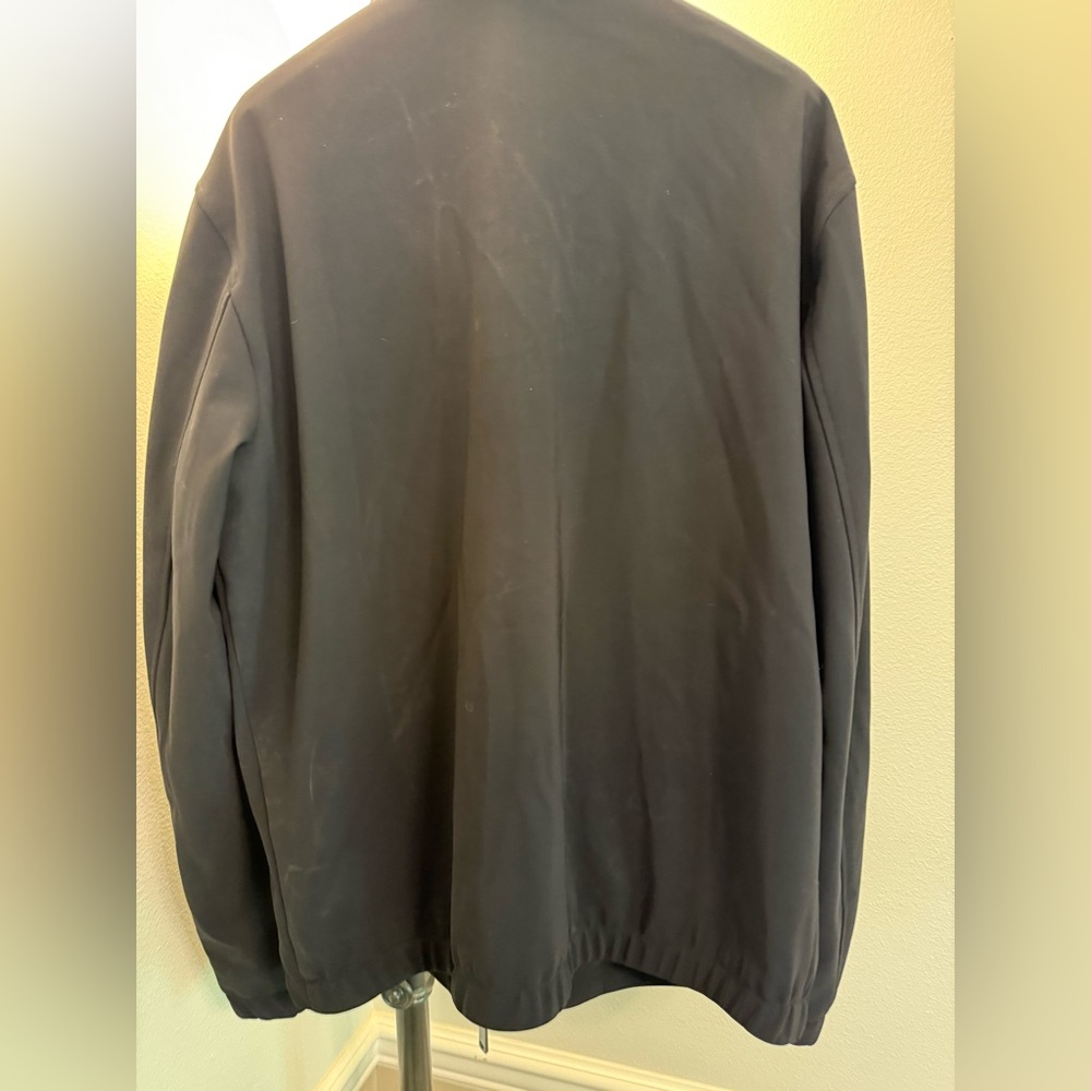 Theory Brody Jacket in Precision Ponte - Picture 3 of 10